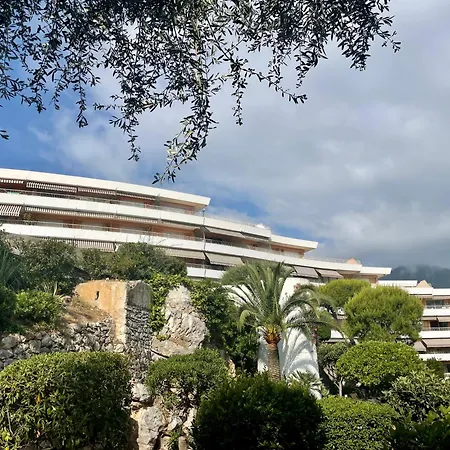 Rocamare - Entre Monaco Et Menton, Pres Des Plages شقة *